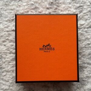 Hermès Orange Box 3.5” x 3.75”